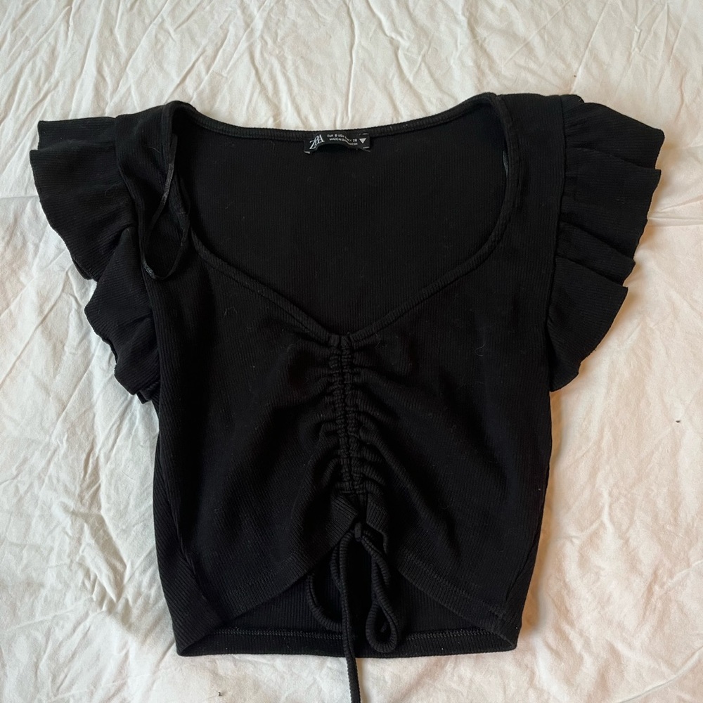Black Zara Top